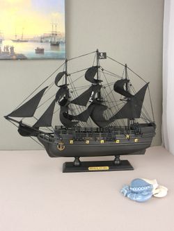 Meteor Lights Модель парусника Черная Жемчужина