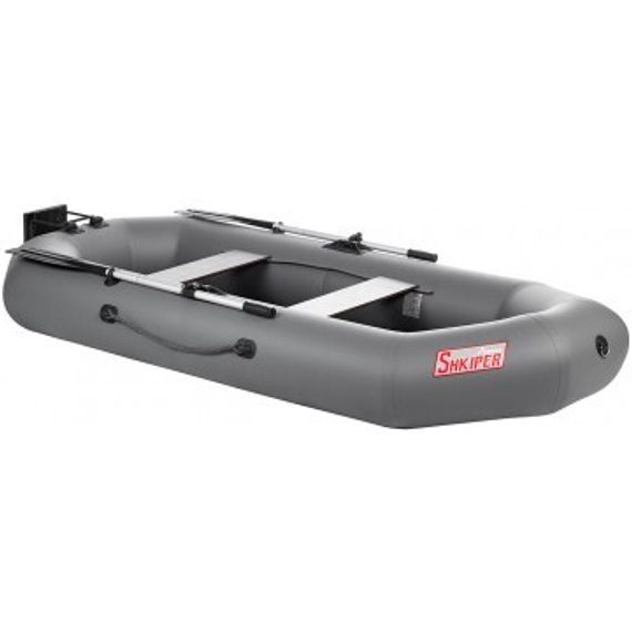 Лодка Тонар Шкипер 280НТ навесной транец (серый)