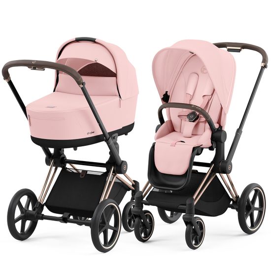 Коляска 2 в 1 Cybex Priam 4 2024 (peach pink)