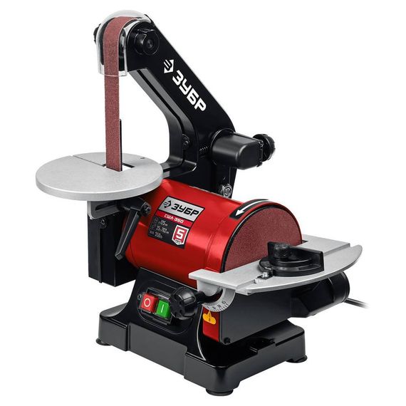 Станок шлифовальный ленточно-дисковый ЗУБР СШЛ-350