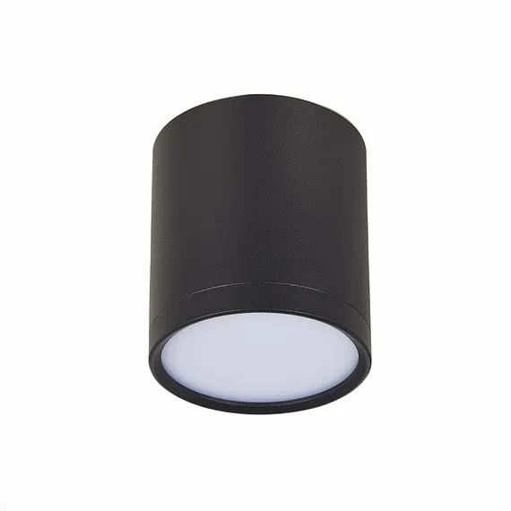 ST113.442.05 Светильник потолочный Черный LED 1*5W 4000K 390Lm Ra>90 120° IP20 D68xH75 170-240V Накладные светильники