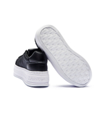 Кожаные кроссовки CALVIN KLEIN JEANS - черный(YW0YW01589)