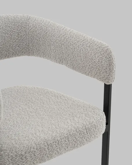 Стул Серенидат букле светло-серый