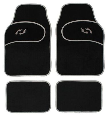 Ковры ворсовые RL1004A-S BLACK/D.GREY KING