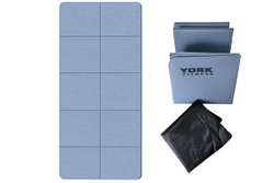 Складной коврик для йоги и фитнеса York Fitness