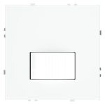 Датчик движения встраиваемый VOLTUM S70, (белый матовый)