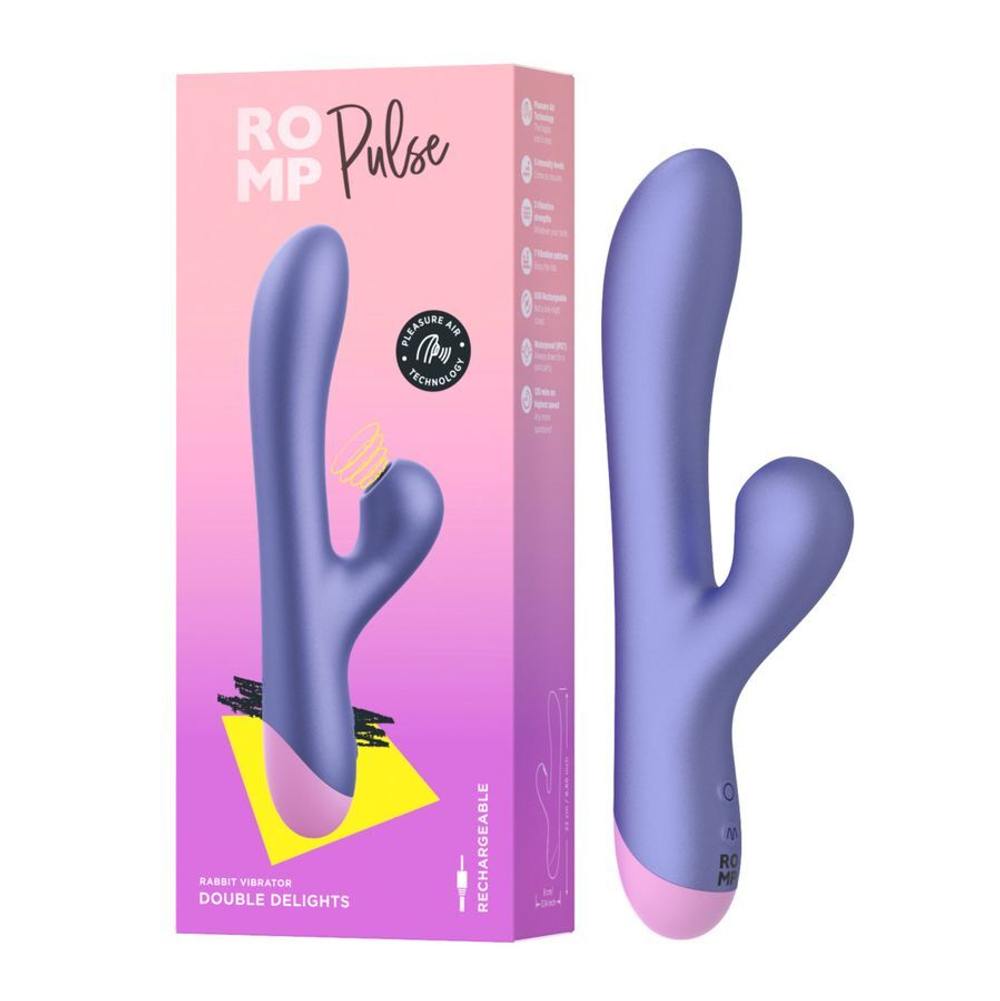 Romp Pulse - Вибратор с бесконтактной клиторальной стимуляцией