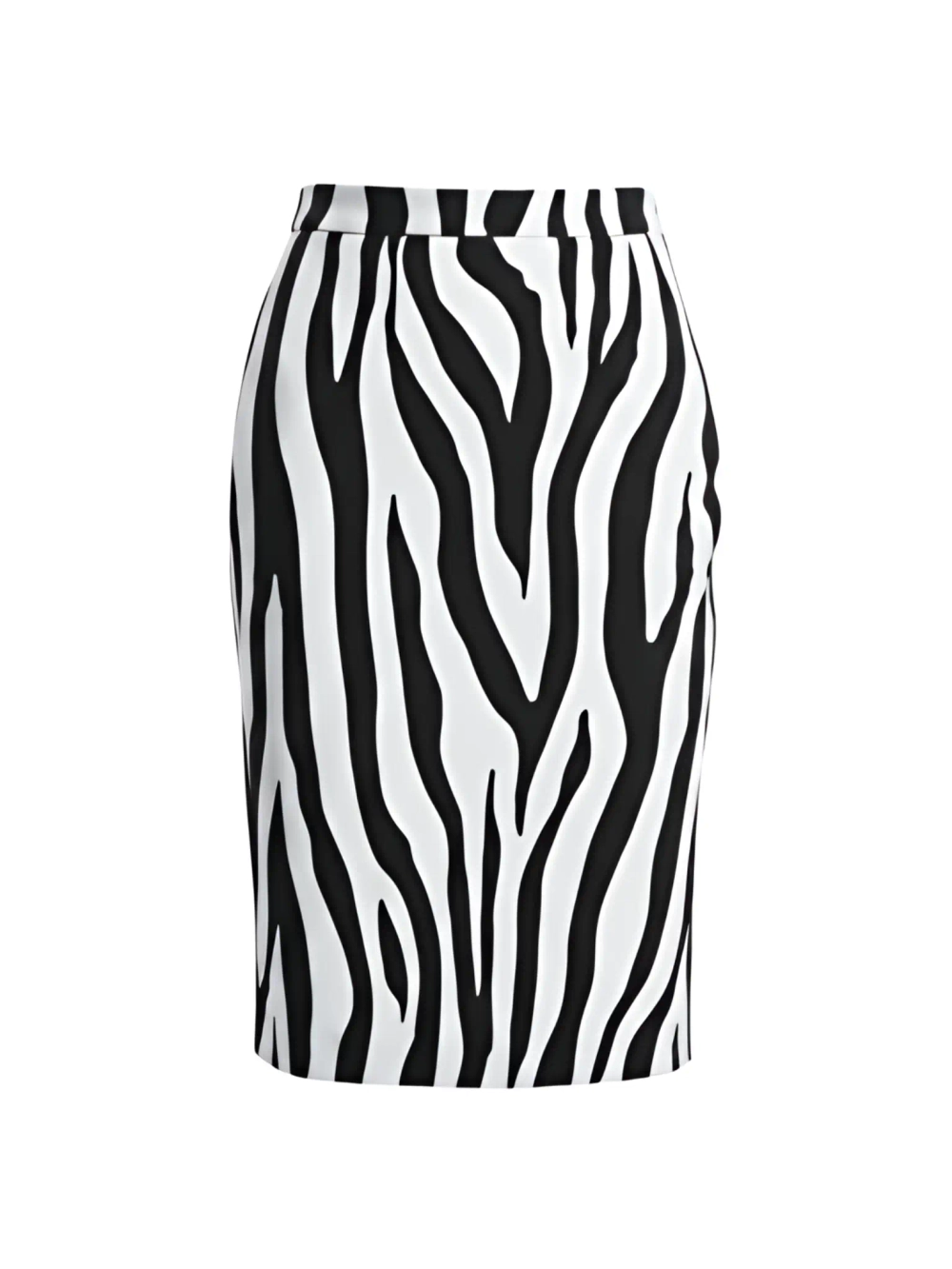 Юбка Зебра, Черно-Белый