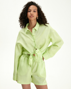 Шорты-боксеры изо льна