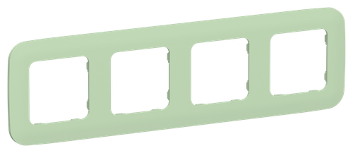 FLITE Рамка 4-местная РУ-4-А-ФлФ фисташковый IEK