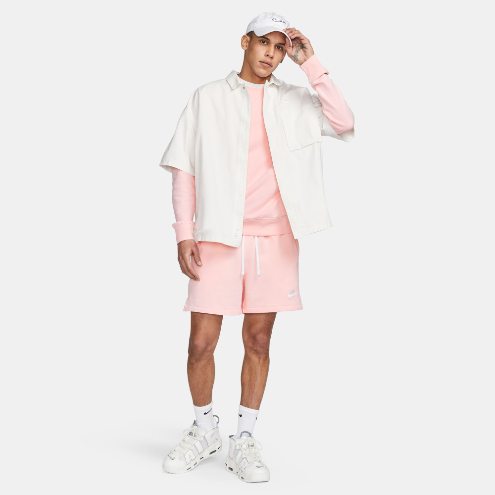 Мужская кофта теннисная Nike French Terry Sweatshirt Men - Pink