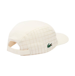 Теннисная кепка Lacoste Graphic Print - ecru white