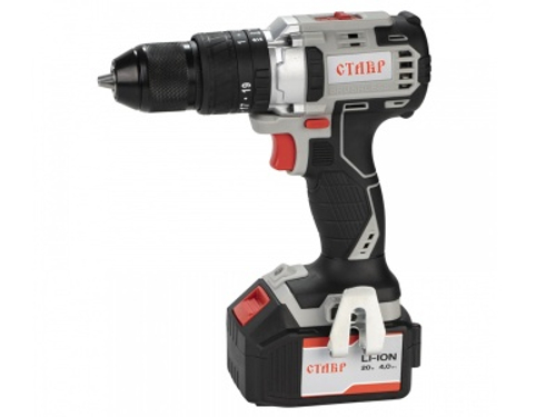 Дрель-шуруповерт аккумуляторная Ставр ДА-20УБ 0-500/1800об/мин 15/50Нм (без аккум)