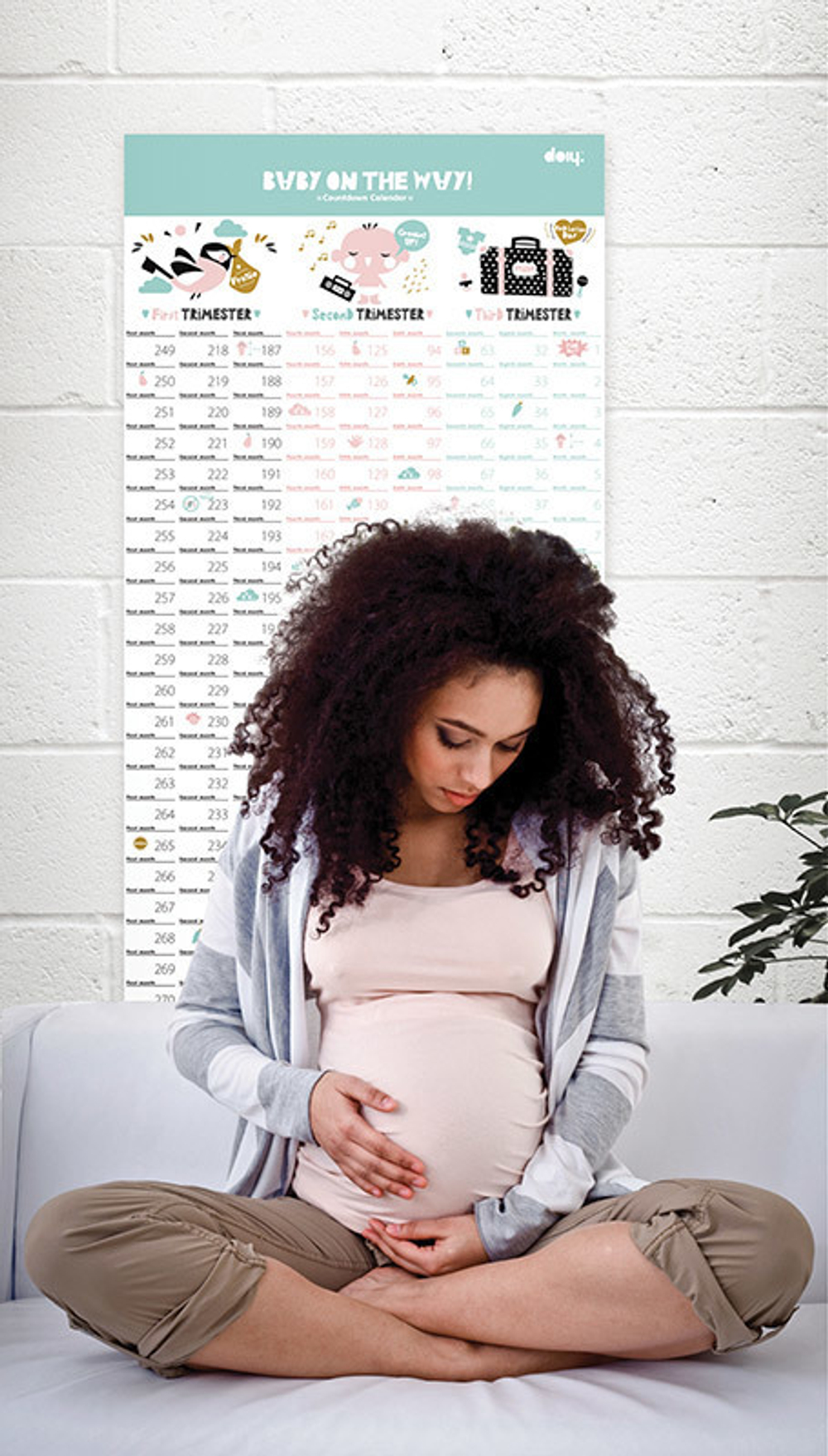 Календарь для беременных baby on the way