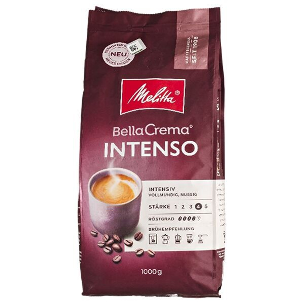 Кофе в зернах Melitta BC Intenso, 1 кг (Мелитта)