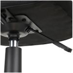 Кресло оператора Helmi HL-M06 "Compact", ткань, спинка сетка черная/сиденье TW черная, без подлокотников