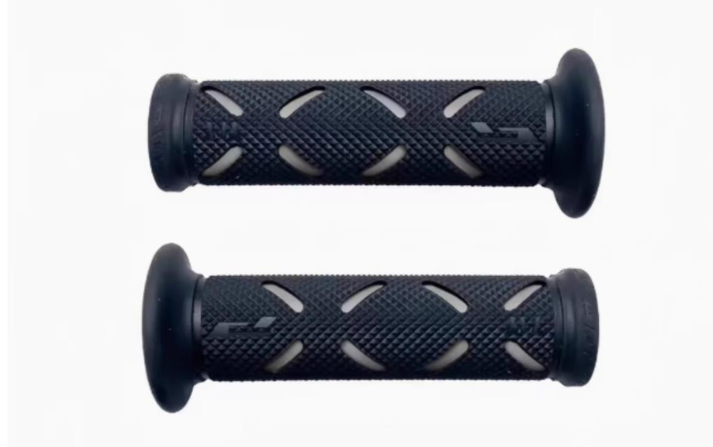 Грипсы Progrip чёрный-белый 22 мм