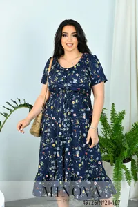 Платье 21-107-синий Minova