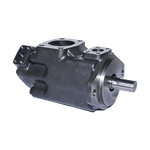 3520V38A12-86** - Пластинчатый нерегулируемый двухпоточный насос серии 3520V с рабочим объемом 121+37,9см3