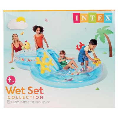 Игровой центр «Подводный», 309*193*71см, от 2 лет (Intex)