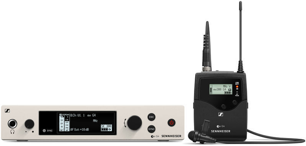 Радиосистема с петличным микрофоном Sennheiser EW 300 G4-ME2-RC-GW