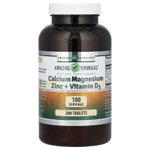 Amazing Nutrition, Amazing Formulas, кальций, магний, цинк и витамин D3, 300 таблеток