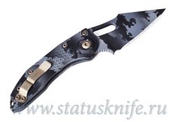 Нож Microtech Stitch Auto 169-3UCS Urban Camo Signature Serratedфотография - 4