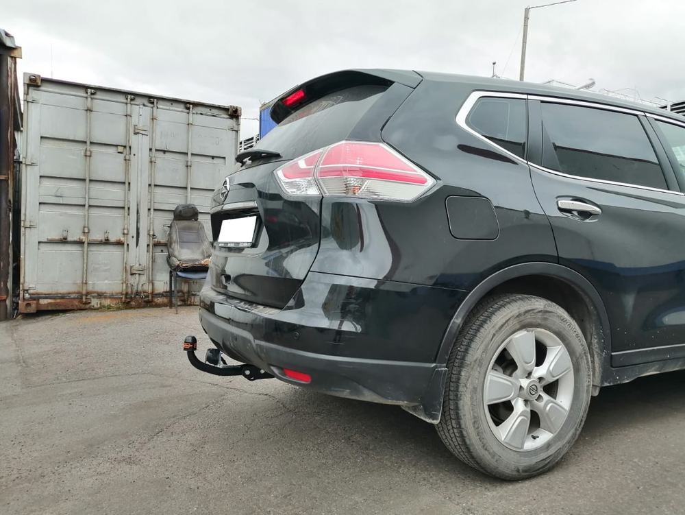 Фаркоп Трейлер 7712 на Nissan X-Trail T32 (5dr.) SUV 2014г.-(паспорт и сертификат в комплекте)(без электрики)