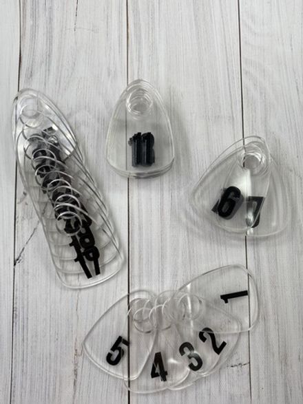 Гардеробные Номерки 40х56 (Комплекты)