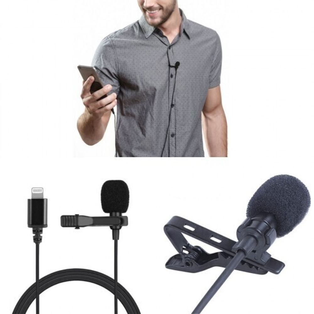 Микрофон петличка Lightning, 012597