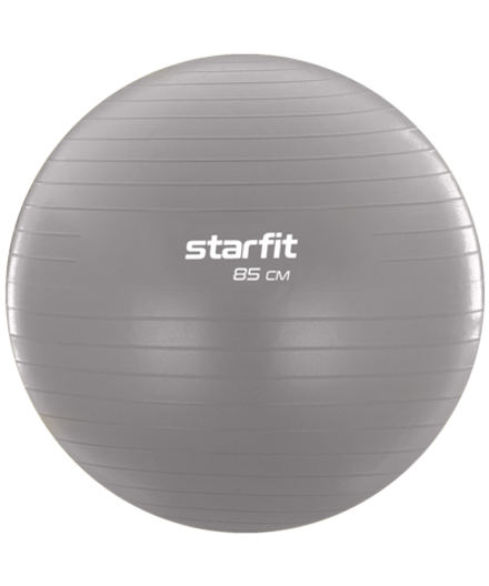 Фитбол GB-108 антивзрыв, 1500 гр, тепло-серый пастель, 85 см