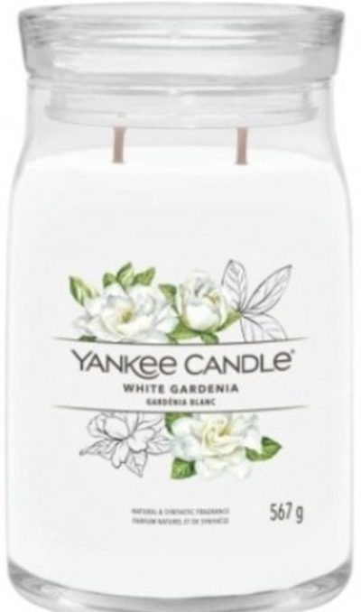 YANKEE CANDLE WHITE GARDENIA 368 GR