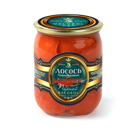 Купить КНЯЗЬ ЛОСОСЬ парной слабой соли по рецепту Кузьминичны
