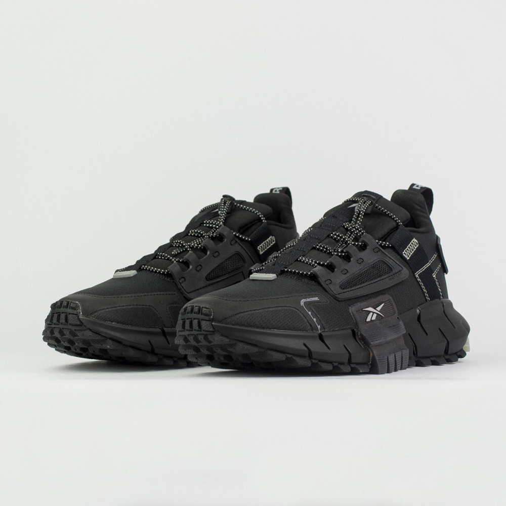 кроссовки Reebok Zig Kinetica Edge Black Grey FV6157