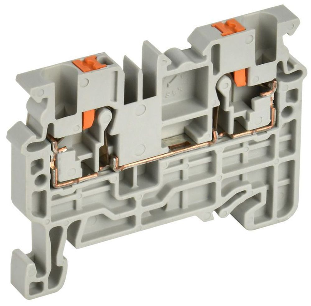 Колодка клеммная CP 2.5кв.мм сер. IEK YCT20-00-K03-002 Колодка клеммная CP 2.5кв.мм сер. IEK YCT20-00-K03-002