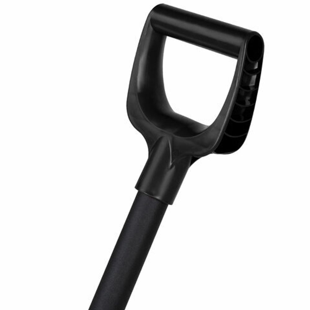 Лопата снеговая 60х30 см "СКРЕПЕРОК" ребра жесткости, алюминиевая планка, черенок с V-образной ручкой, ГРАНДМАСТЕР, 700333