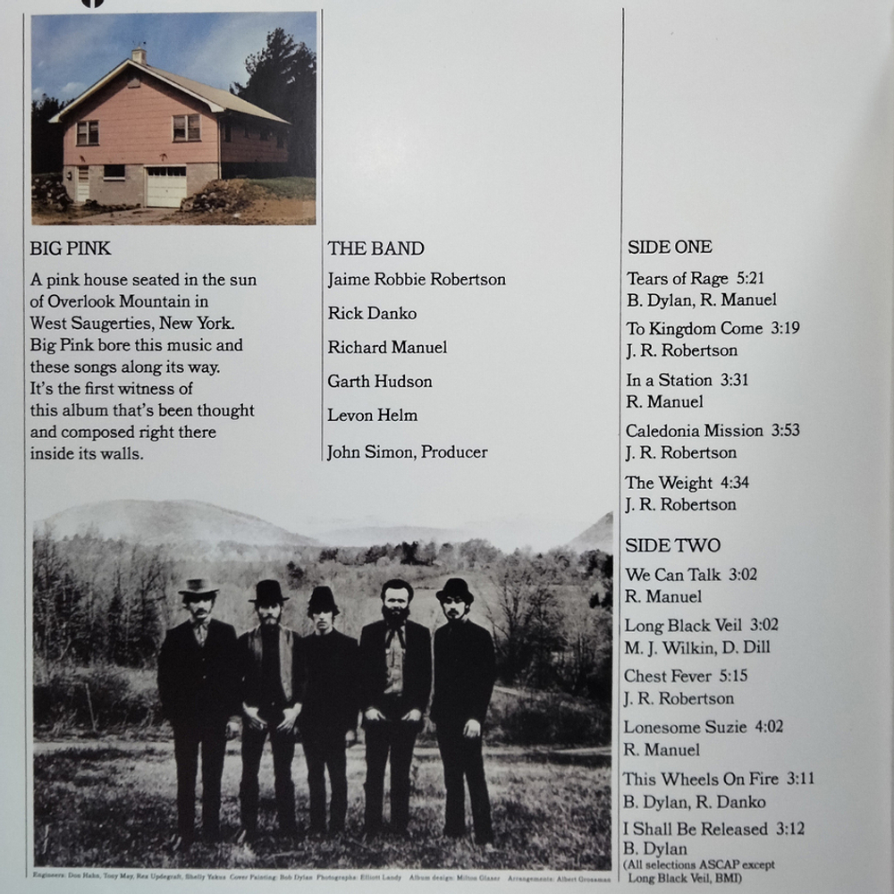 The Band / Music From Big Pink (Limited Edition)(LP)