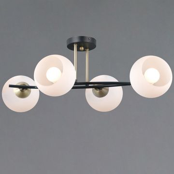 IL0798-4CSQ-25 BK AB TRENTO светильник потолочный