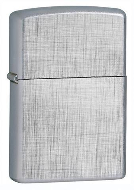 Зажигалка Zippo с покрытием Brushed Chrome, латунь/сталь, серебристая, матовая, 36x12x56 мм