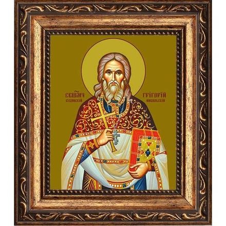 Григорий Никольский, священномученик, пресвитер. Икона на холсте.