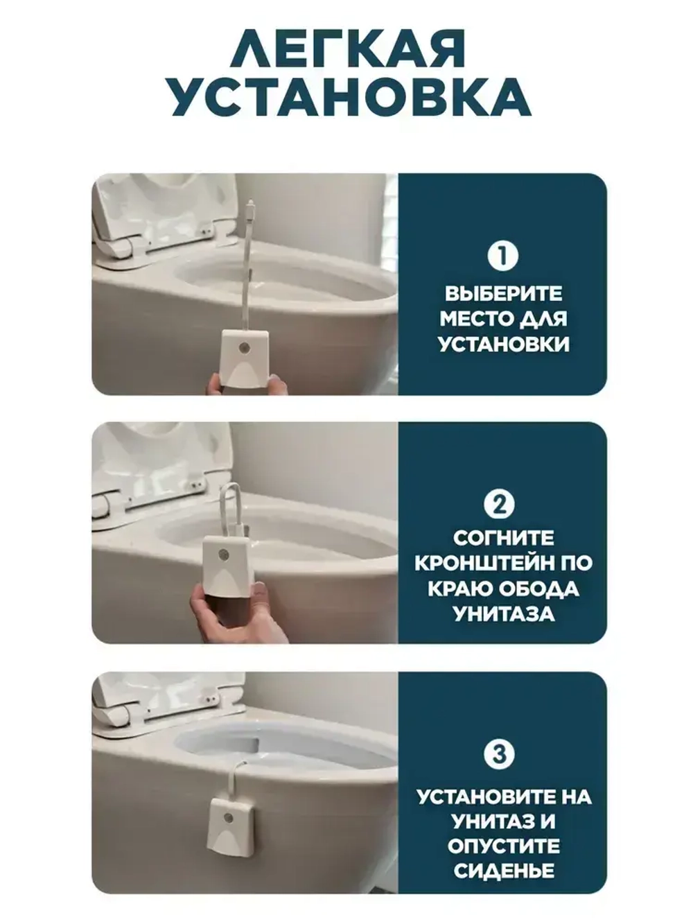 RusGoods Подсветка, Без цоколя, 2 Вт