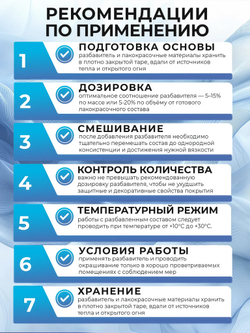 Разбавитель для полиуретановых материалов 1000 мл