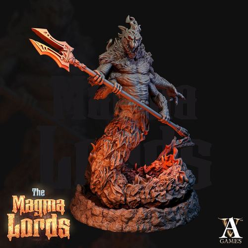 Grand Alliance Chaos Chaos Daemons Огненный демон миниатюра для dnd, днд, pathfinder, фентези, Настольная игра, НРИ, Варгейм, РПГ