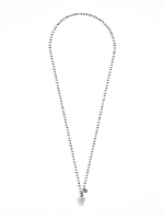 Сотуар "Points black" Heart Silver