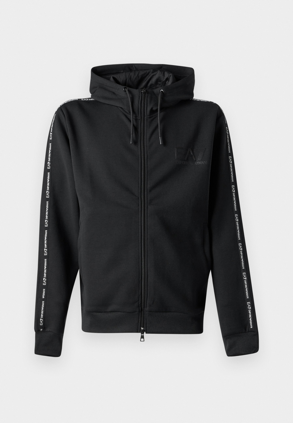 EA7 Emporio Armani Толстовка с капюшоном - Чёрный