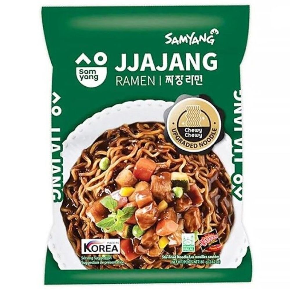 Лапша быстрого приготовления Samyang Jjajang Ramen 80 г