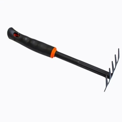 Грабли мини с пластиковой рукояткой(5-зуб., L-300мм) WMC TOOLS WMC-TG2103024-D