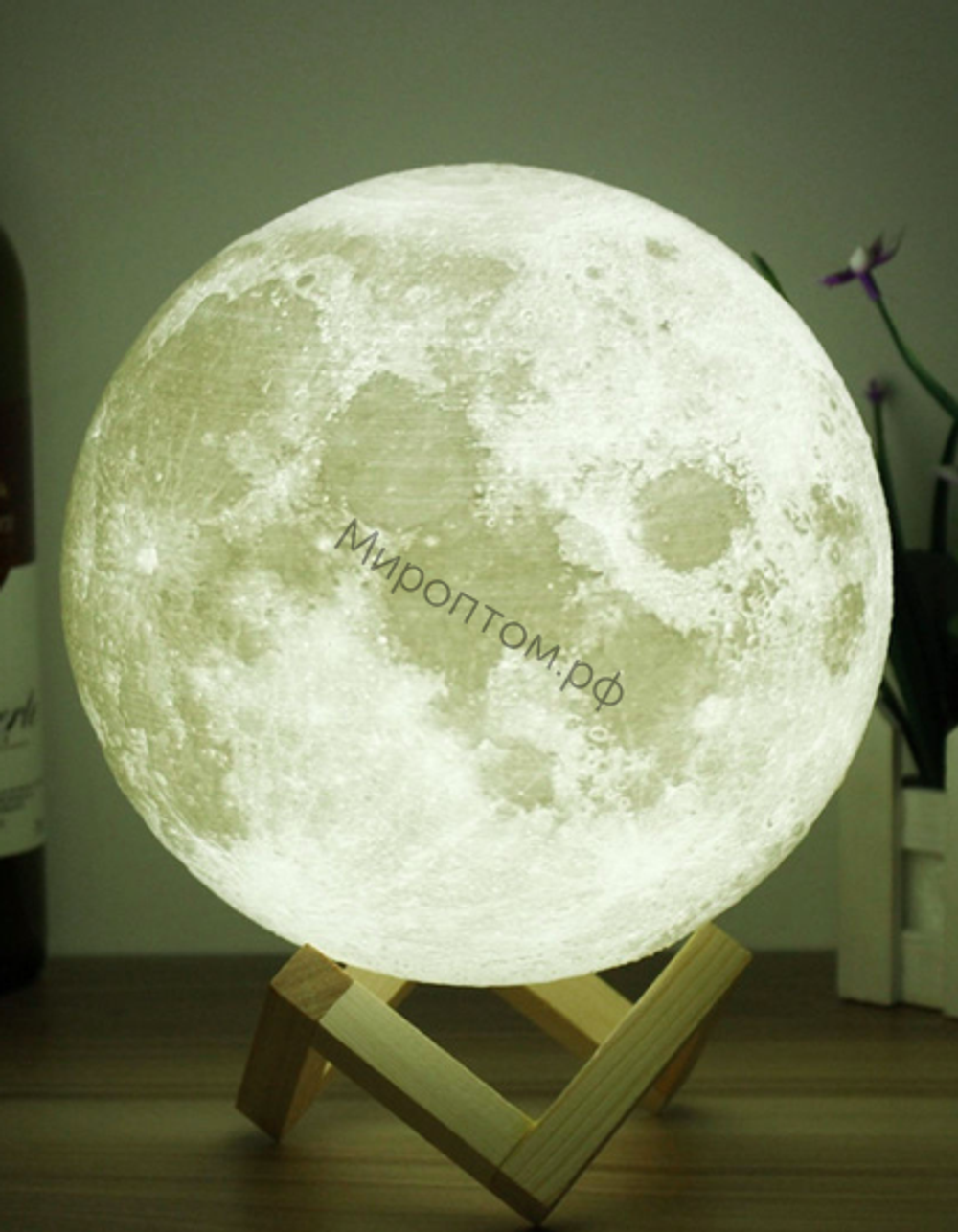 3D ночник Луна Оптом