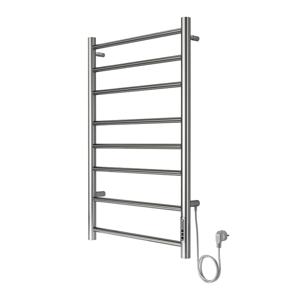 Полотенцесушитель электр. Azario Parma 53.2х80, Хром