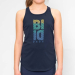 ОДЕЖДА ДЛЯ ТЕННИСА Девочки, Майка BIDI BADU GRAFIC ILLUMINATION CHILL .